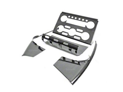 Seibon Carbon 09-14 Nissan GTR Carbon Fiber Interior Center Control Trim - CFI0910NSGTR-A