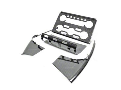 Seibon Carbon 09-14 Nissan GTR Carbon Fiber Interior Center Control Trim - CFI0910NSGTR-A