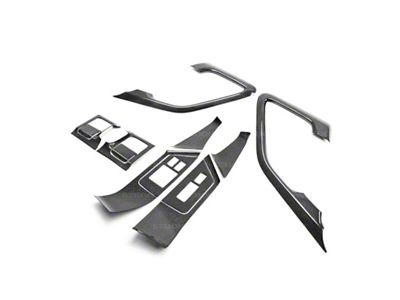 Seibon Carbon 09-14 Nissan GTR Carbon Fiber Door Trim Set 12 - CFI0910NSGTR-C
