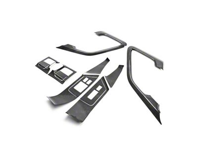 Seibon Carbon 09-14 Nissan GTR Carbon Fiber Door Trim Set 12 - CFI0910NSGTR-C