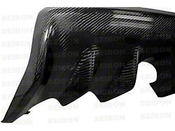 Seibon Carbon 08-09 Mitsubishi Evo X OEM-style Carbon Fiber Rear Diffuser - RD0809MITEVOX-OE