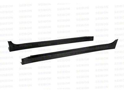 Seibon Carbon 08-10 Mitsubishi Evo X VR-style Carbon Fiber Side Skirts - SS0809MITEVOX-VR