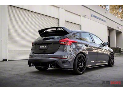 Seibon Carbon 15-16 Ford Focus Hatchback Carbon Fiber Trunk Lid - TL16FDFO