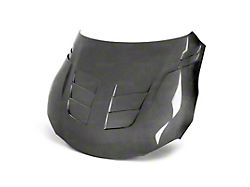 Seibon Carbon 2020 Toyota GR Supra TSII-Style Double-Sided Carbon Fiber Hood - HD20TYSUP-TSII-DS