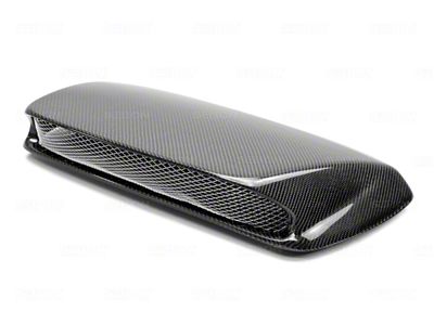 Seibon Carbon 02-03 Subaru WRX STi Carbon Fiber Hood Scoop - HDS0203SBIMP-STI