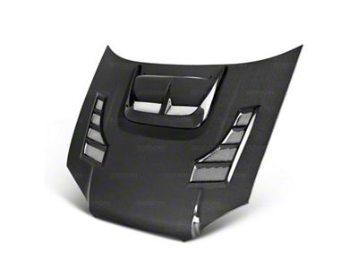 Seibon Carbon 04-05 Subaru WRX/STi CW Carbon Fiber Hood - HD0405SBIMP-CW