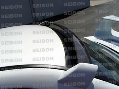 Seibon Carbon 06-07 Subaru WRX/STi Carbon Fiber Rear Roof Spoiler - RRS0607SBIMP