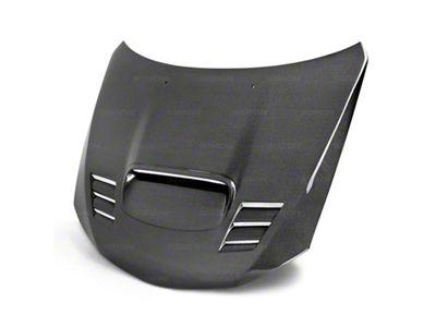 Seibon Carbon 08-09 Subaru WRX/STI CWII-style Carbon Fiber Hood - HD0809SBIMP-CWII