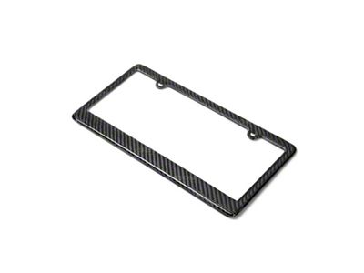 Seibon Carbon Carbon Fiber License Plate Frame