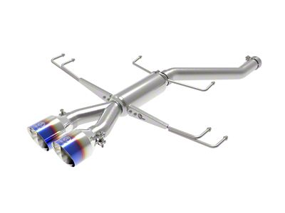 AFE Takeda 2.5in 304SS Axle-Back Exhaust System 17-19 Honda Civic - 49-36626-L