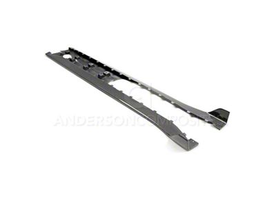 Anderson Composites 2020 Ford Mustang Shelby GT500 Carbon Fiber Rocker - AC-SS20FDMU500