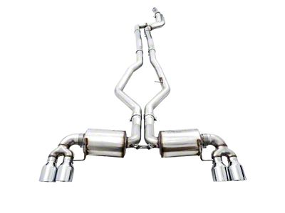 AWE 2019+ BMW M340i G20 Non-Resonated Touring Edition Exhaust - 3015-42148