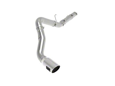 AFE LARGE BORE HD 5in 409-SS DPF-Back Exhaust w/Pol Tip - 49-42078-P