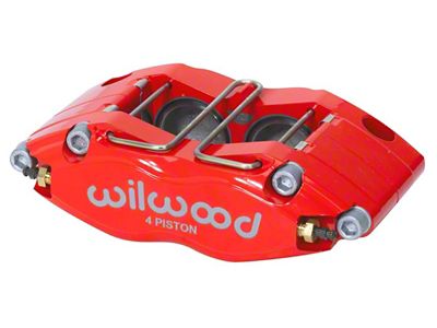 Wilwood Caliper- DPR-DS - Red 1.25in Piston .38/.500in Rotor - 120-14698-RD