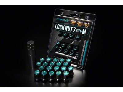 Project Mu Super Lock 7 M-Type Lock Nut M12 x - PLN7P150B
