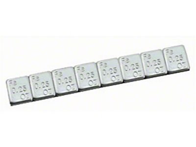 Mr. Gasket Self-Adhesive Wheel Weights; Lead Free; - 1428LF