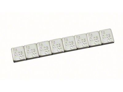 Mr. Gasket Self-Adhesive Wheel Weights; Lead Free; 5 lb. Box; - 3650LF