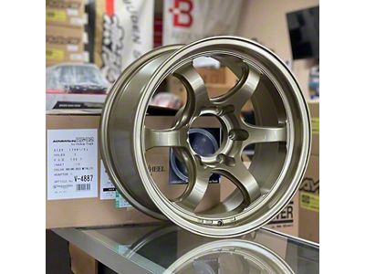 Advan RG-D2 Gold Metallic 4-Wheel Kit; 17x8.5; -10mm Offset; 6x139.7mm Bolt Pattern; 108.50mm Hub Bore