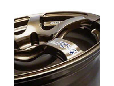 Advan TC4 Umber Bronze 4-Wheel Kit; 18x9.5; 38mm Offset