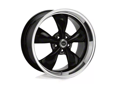 American Racing TORQ THRUST M Gloss Black Machined 4-Wheel Kit; 17x9; 24mm Offset