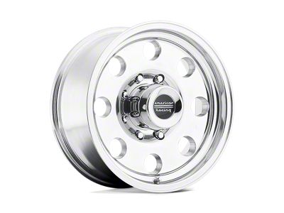 American Racing Baja Polished 4-Wheel Kit; 15x7; -6mm Offset