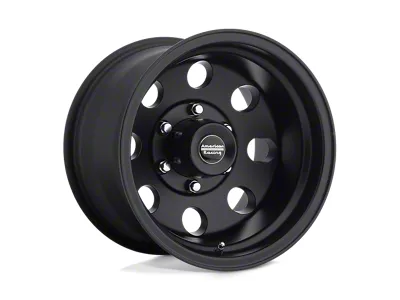 American Racing AR172 Baja Satin Black 4-Wheel Kit; 17x8; 0mm Offset