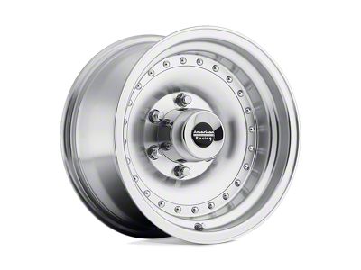 American Racing Outlaw I Machined 4-Wheel Kit; 15x8; -19mm Offset