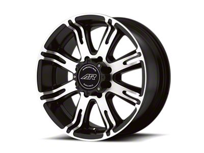 American Racing AR708 Chrome 4-Wheel Kit; 20x9; 20mm Offset; 6x139.7mm Bolt Pattern; 106.10mm Hub Bore