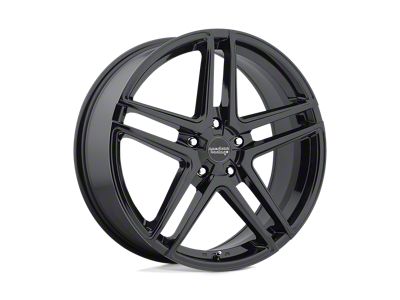 American Racing AR907 Gloss Black 4-Wheel Kit; 17x7.5; 42mm Offset