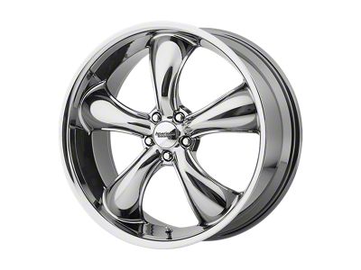 American Racing TT60 PVD Chrome 4-Wheel Kit; 22x9; 42mm Offset