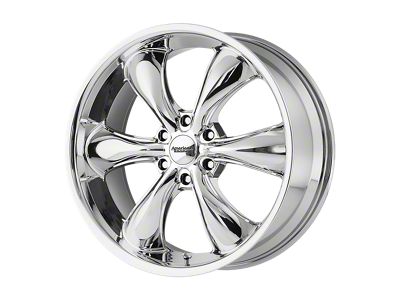 American Racing TT60 Truck Chrome 4-Wheel Kit; 18x8.5; 15mm Offset; 6x139.7mm Bolt Pattern; 106.10mm Hub Bore