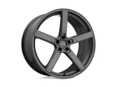 American Racing Blockhead Charcoal 4-Wheel Kit; 20x9; 20mm Offset