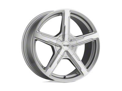 American Racing Trigger Silver Machined 4-Wheel Kit; 16x7; 40mm Offset