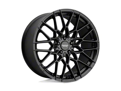 American Racing Barrage Satin Black 4-Wheel Kit; 20x10.5; 40mm Offset