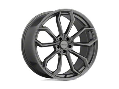 American Racing Splitter Graphite 4-Wheel Kit; 20x9; 20mm Offset