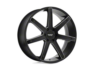 American Racing Revert Satin Black Milled 4-Wheel Kit; 20x9; 35mm Offset