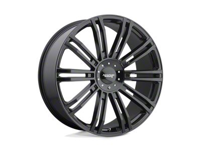 American Racing D2 Gloss Black 4-Wheel Kit; 20x8.5; 35mm Offset; 5x114.3/5x127mm Bolt Pattern; 72.56mm Hub Bore