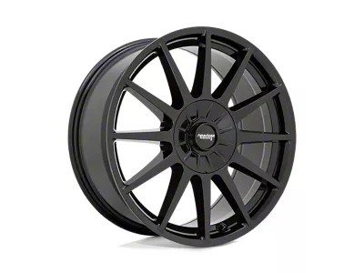 American Racing AR944 Gloss Black 4-Wheel Kit; 18x8; 20mm Offset