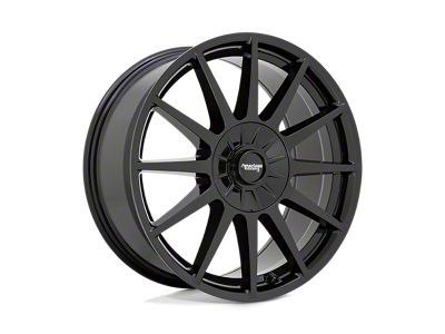 American Racing AR944 Gloss Black 4-Wheel Kit; 20x9; 20mm Offset; 5x127/5x139.7mm Bolt Pattern; 78.10mm Hub Bore