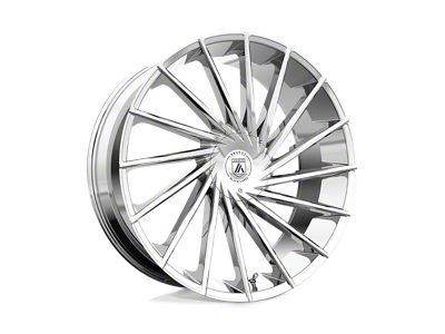Asanti Matar Chrome 4-Wheel Kit; 28x10; 15mm Offset