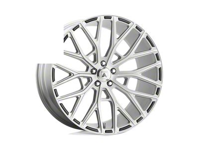 Asanti Leo Brushed Silver 4-Wheel Kit; 20x10.5; 38mm Offset