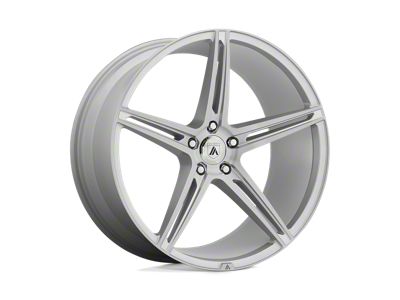 Asanti Alpha 5 Brushed Silver 4-Wheel Kit; 20x10.5; 38mm Offset