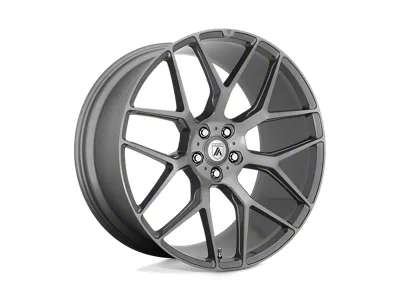Asanti Dynasty Titanium Brushed 4-Wheel Kit; 20x9; 35mm Offset