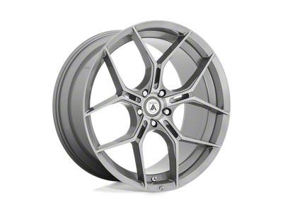 Asanti Monarch Titanium Brushed 4-Wheel Kit; 20x10.5; 40mm Offset