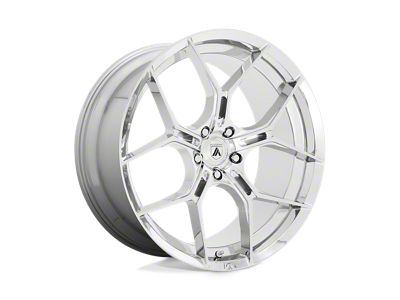 Asanti Monarch Chrome 4-Wheel Kit; 20x9; 38mm Offset; 5x112mm Bolt Pattern; 72.56mm Hub Bore
