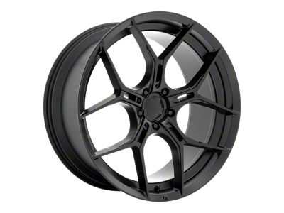 Asanti Monarch Satin Black 4-Wheel Kit; 20x9; 38mm Offset; 5x114.3mm Bolt Pattern; 72.56mm Hub Bore