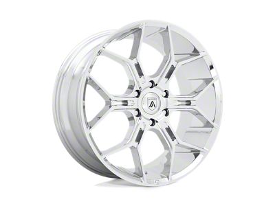 Asanti Monarch Truck Chrome 4-Wheel Kit; 22x9.5; 38mm Offset