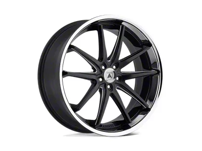 Asanti Altair Matte Black Milled 4-Wheel Kit; 20x8.5; 35mm Offset