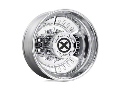 ATX Series Roulette Polished 4-Wheel Kit; 24.5x8.25; -168mm Offset