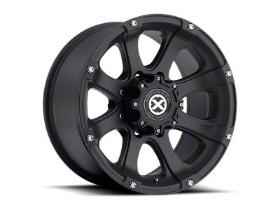ATX Series Ledge Textured Black 4-Wheel Kit; 15x8; -19mm Offset